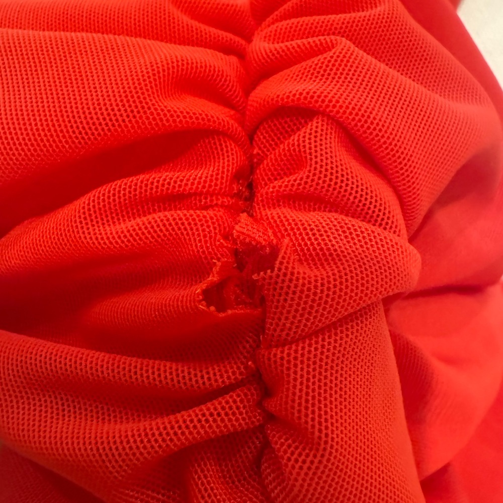 House of CB Striking Red One-Shoulder Dress Size S - Picture 8 of 8
